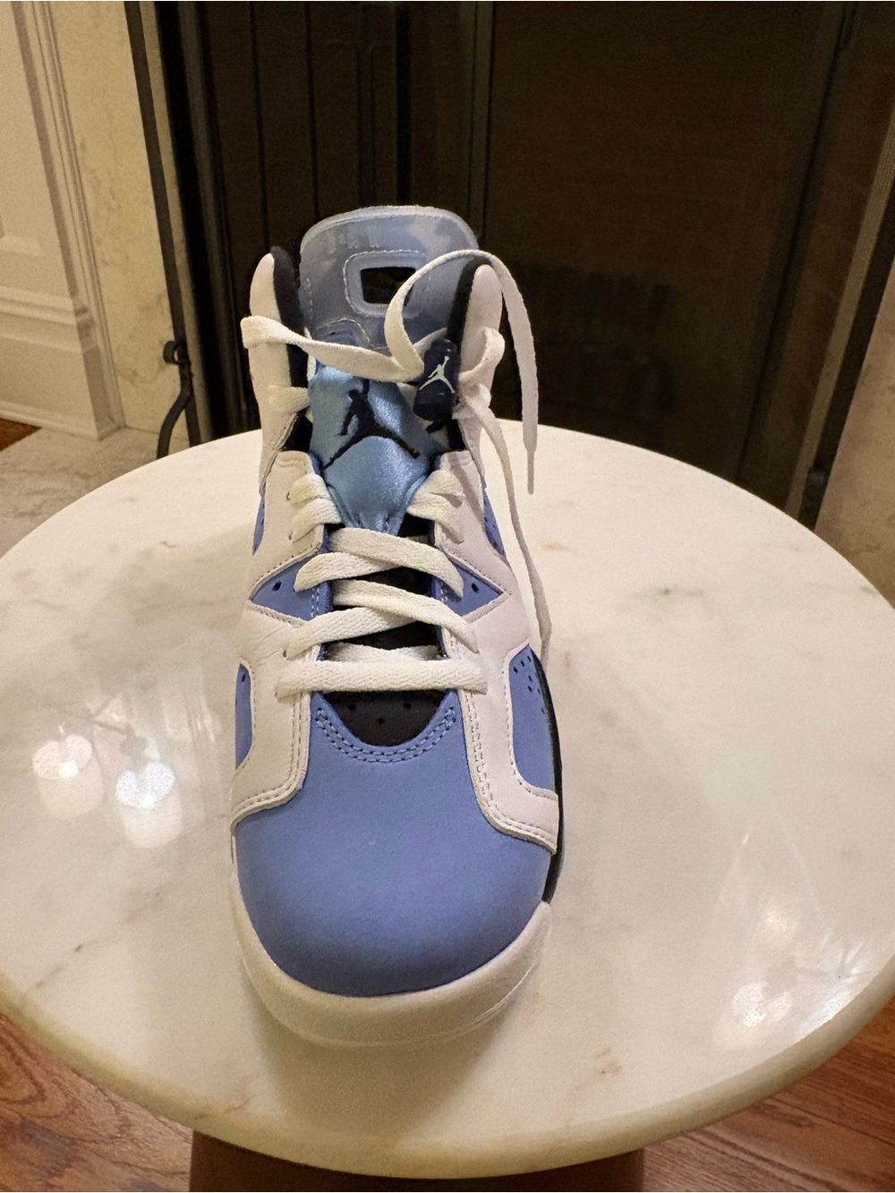 Nike Air Jordan 6 Retro UNC University Blue  NWT and Box Size 7 men/youth - Picture 6 of 10